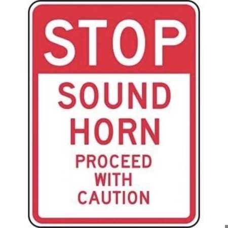 Accuform FACILITY TRAFFIC SIGN STOP FRR244RA FRR244RA